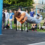 Otevírání hřiště Street Workout Bojčenkova 243