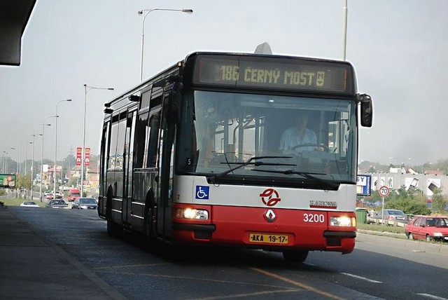 Omezení BUS linky 186