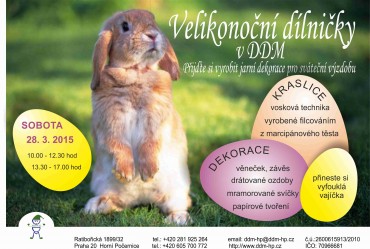 Velikonoční dílničky - DDM Horní Počernice