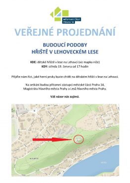 Pozvánka - veřejné projednání