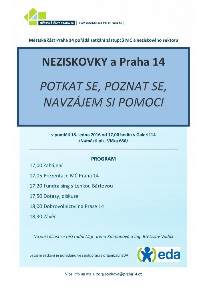 Neziskovky a Praha 14
