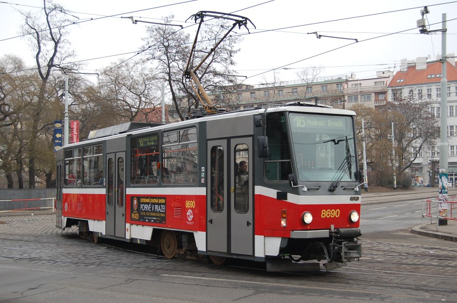 Omezení provozu tramvají v ulici Českomoravská