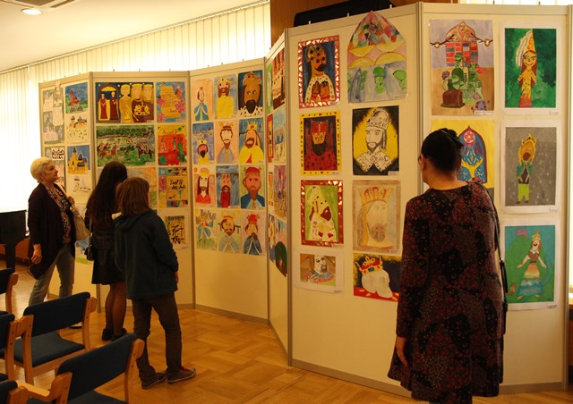 Vernisáž výstavy v Galerii 14