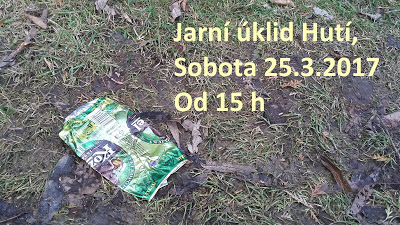 Jarní úklid na Hutích