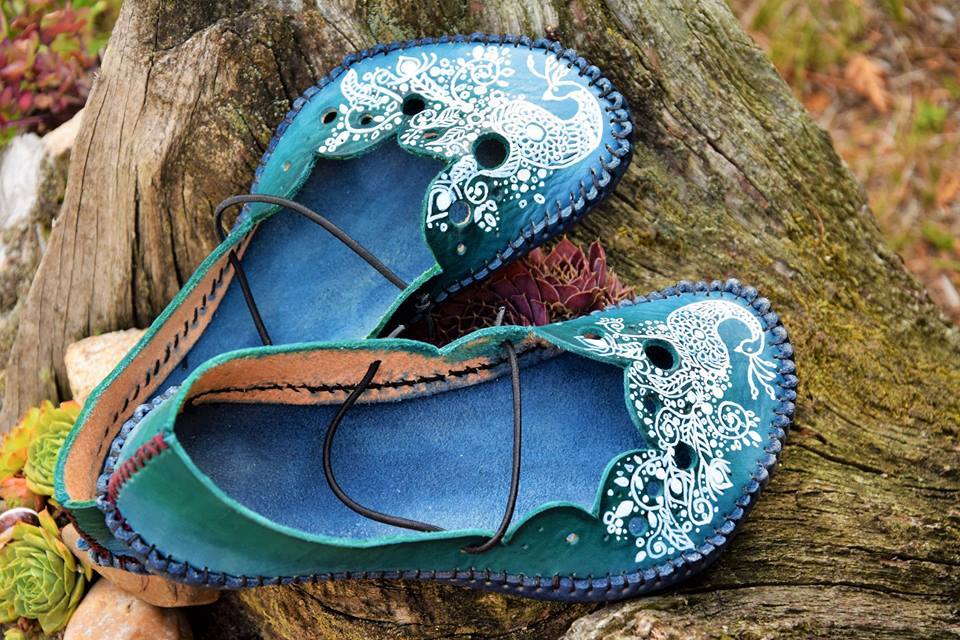 Kurz výroby kožených barefoot balerín