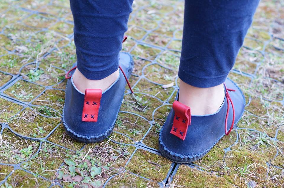 Výroba barefoot balerín/mokasín