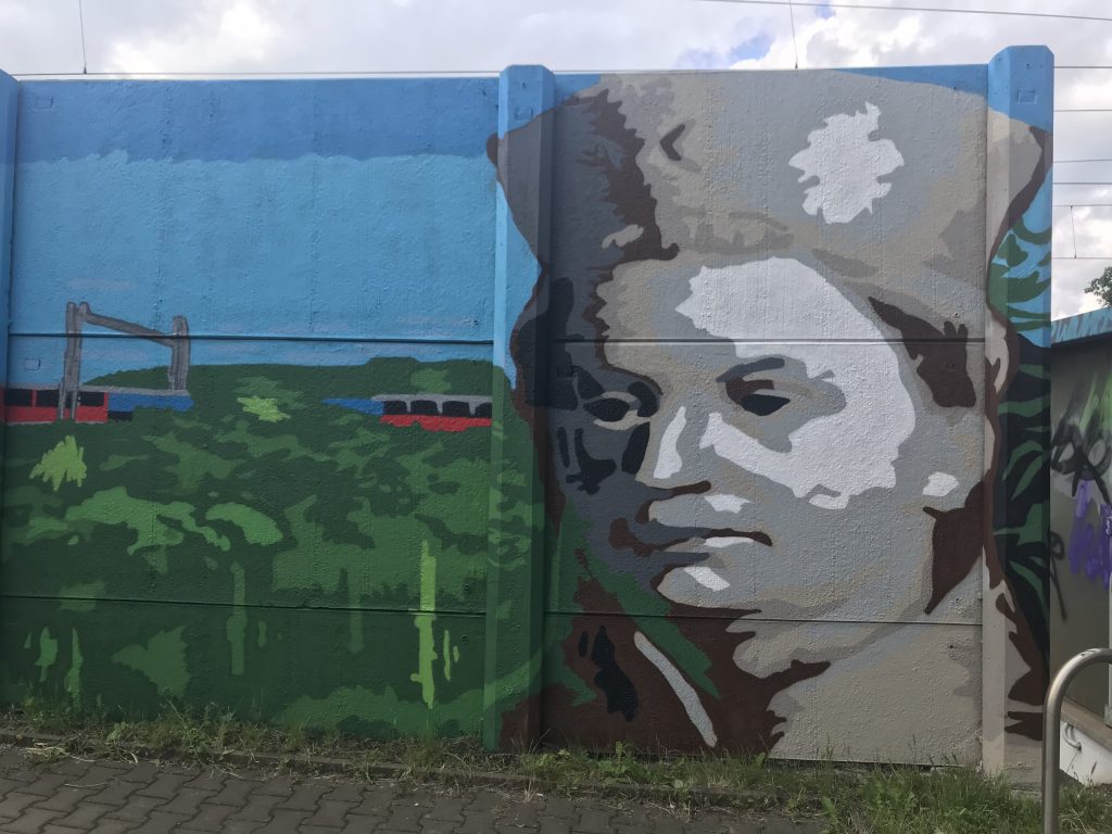 Nový streetart v Kyjích