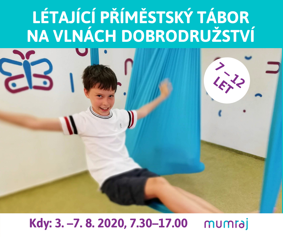 Létající příměstský tábor pro děti 7–12 let „Na vlnách dobrodružství“