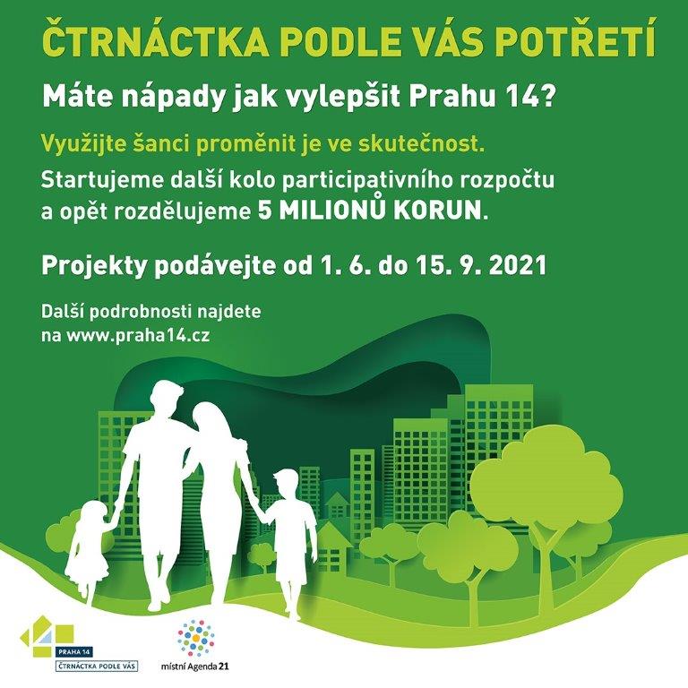 TZ 5/2021 Praha 14 spouští třetí ročník participativního rozpočtu