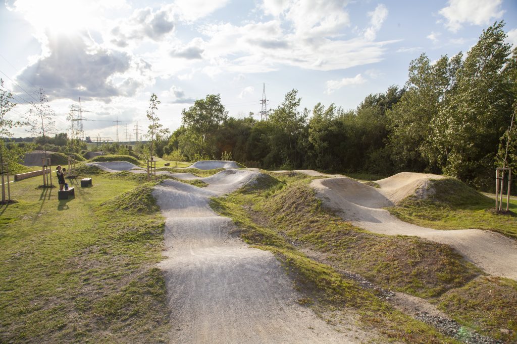 Výstavba veřejného osvětlení v bikeparku