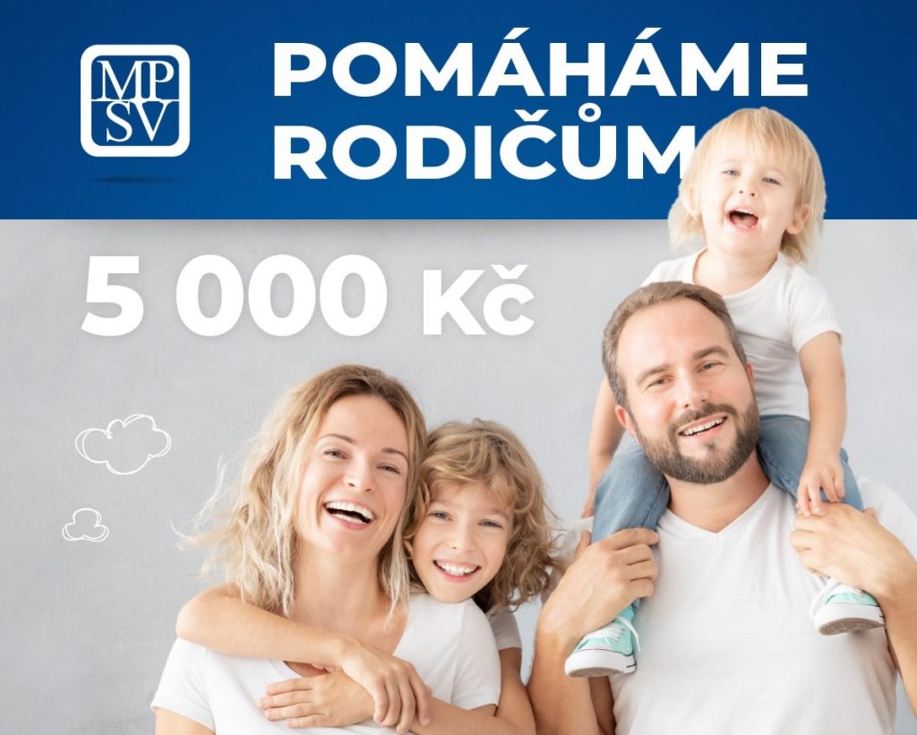O jednorázový příspěvek žádejte na Czech Pointu