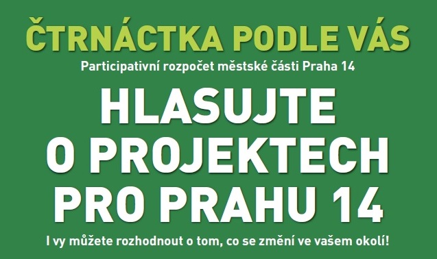 Zapojte se do hlasování o občanských projektech