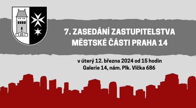 Pozvánka na 7. zasedání Zastupitelstva MČ Praha 14