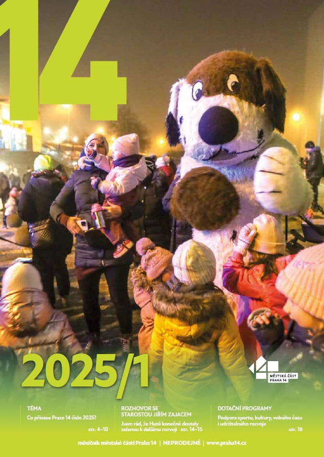 Co Prahu 14 čeká v roce 2025? Čtěte lednovou Čtrnáctku