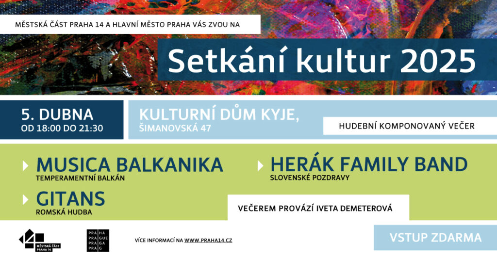 Setkání kultur 2025 – hudebně komponovaný večer