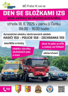 Plakat Den s IZS-1