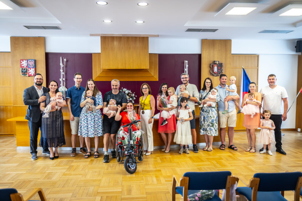 Červnové vítání občánků městské části Praha 14