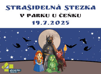 Noční stezka plná kouzel a dobrodružství v parku U Čeňku!