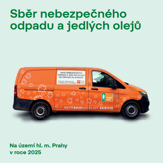 Mobilní sběr nebezpečných odpadů a potravinářských olejů v roce 2025
