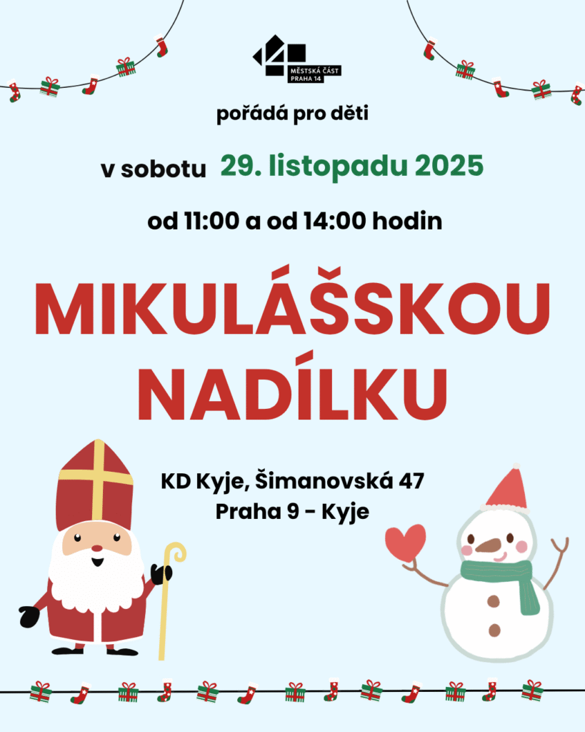 Mikulášská nadílka v Kyjích – předprodej vstupenek