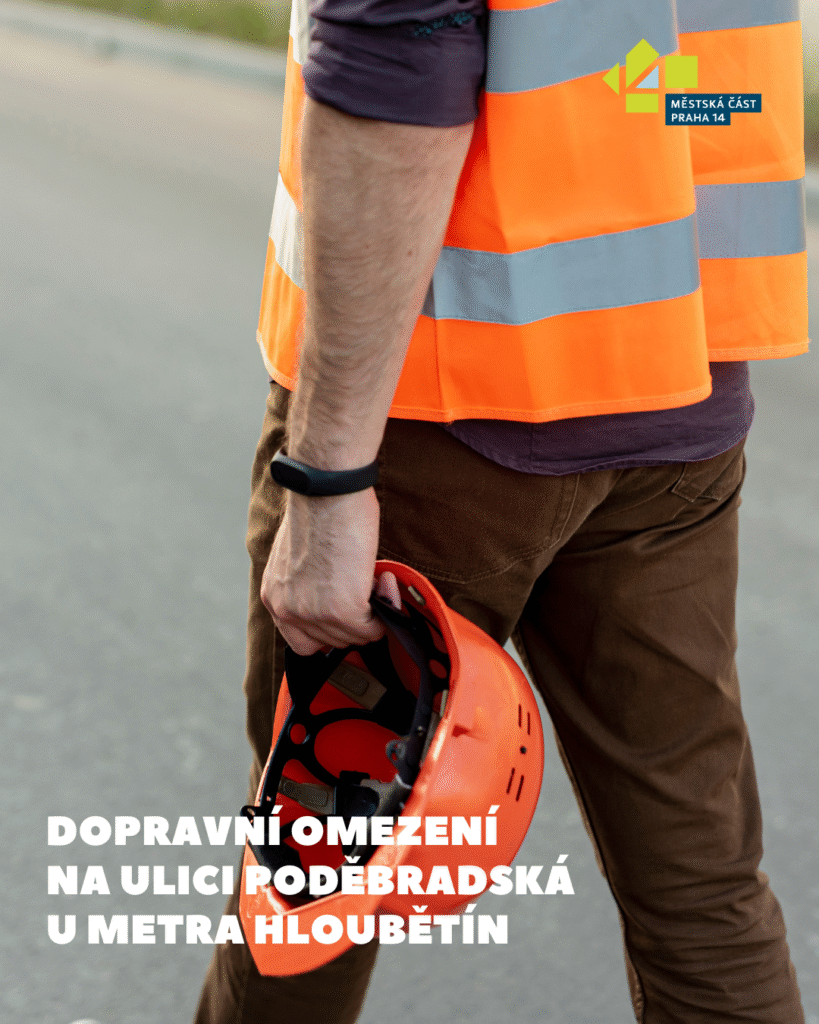 Dopravní omezení na ul. Poděbradská u metra Hloubětín