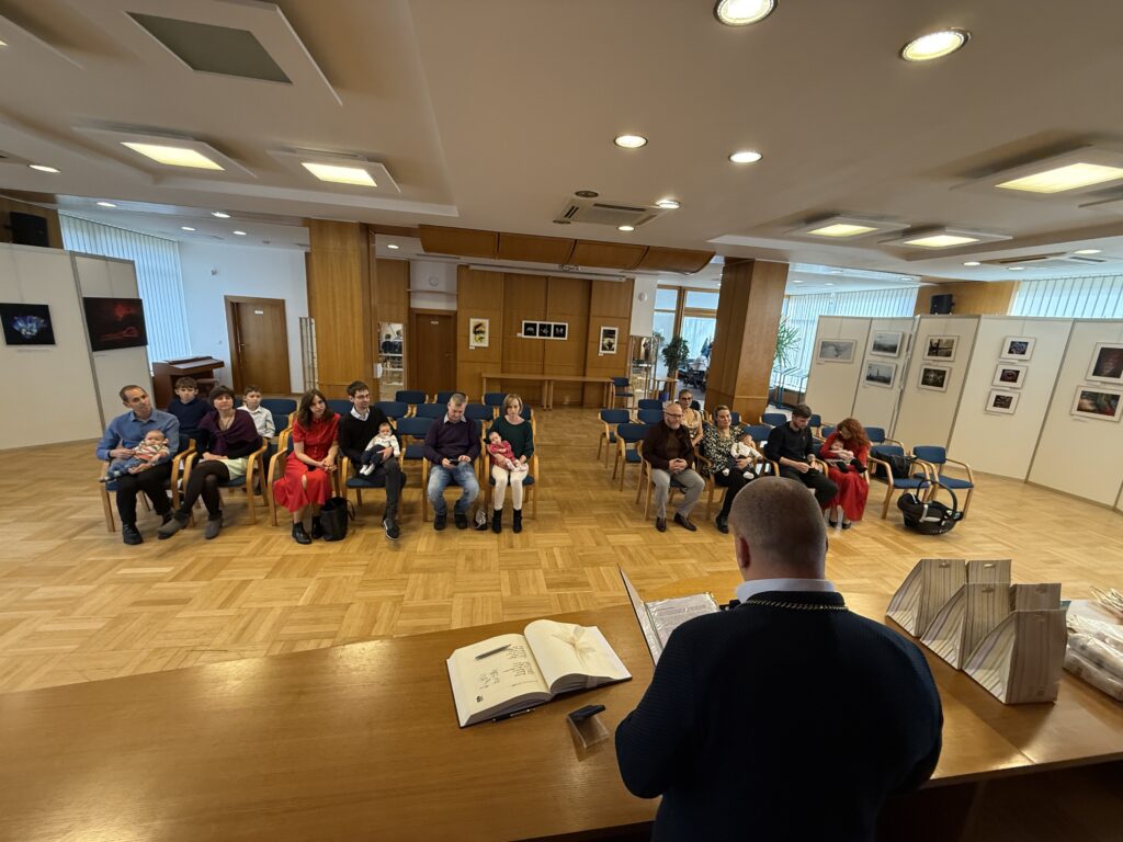 Slavnostní vítání nových občánků v Galerii 14