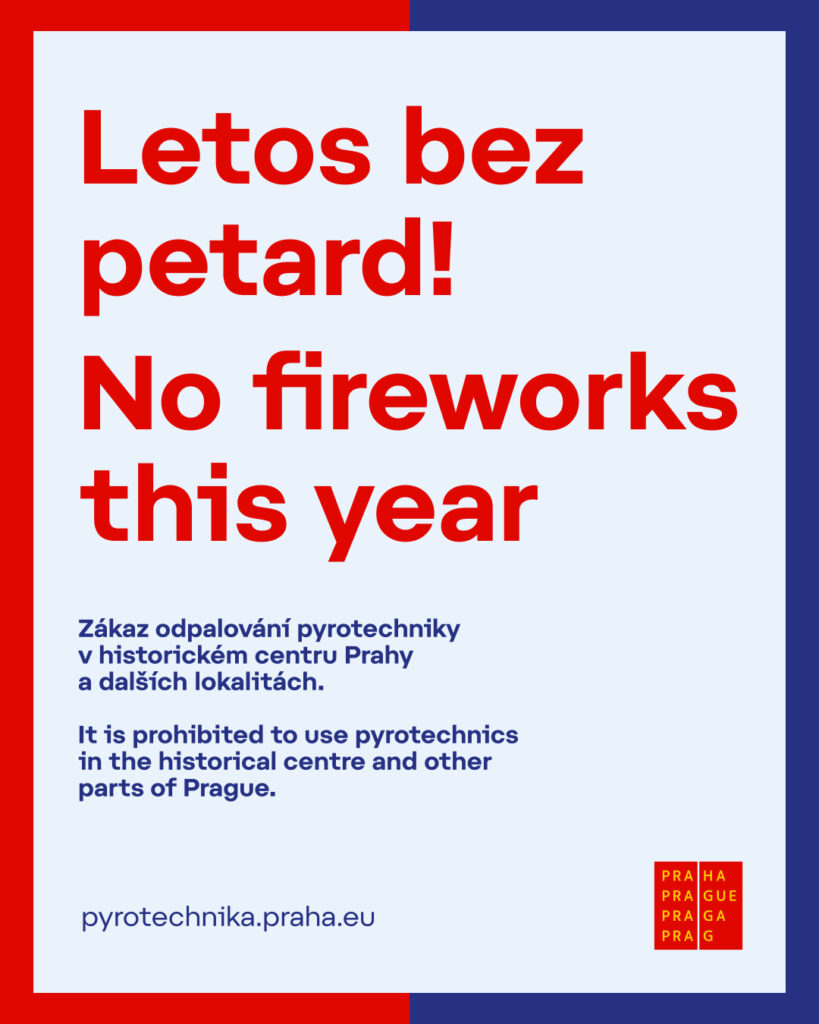 Omezení pyrotechniky v Praze při oslavách roku 2026