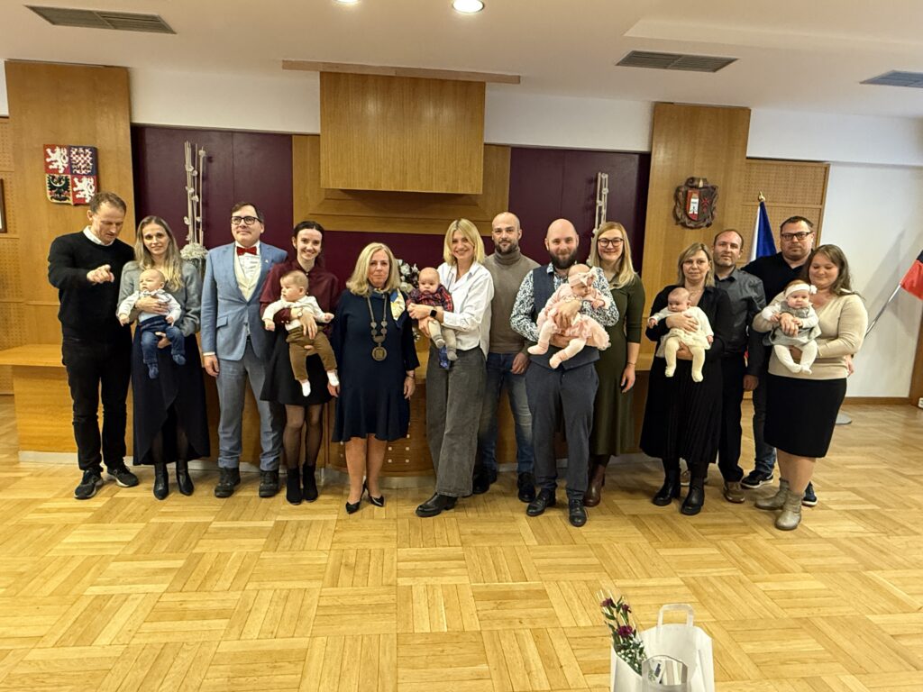 Vítání nových občánků na Praze 14