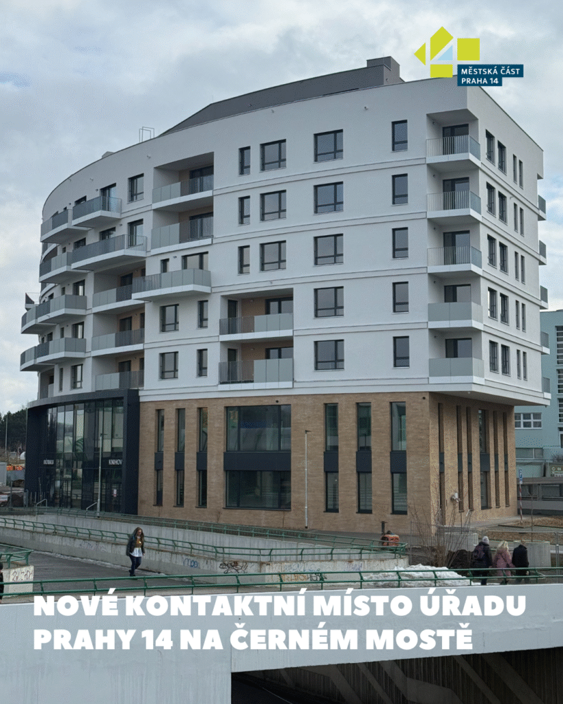 Nové kontaktní místo úřadu Prahy 14 na Černém Mostě