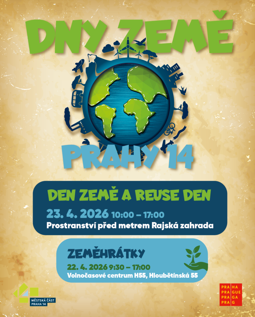 Přijďte s námi oslavit Den Země a podpořit udržitelný způsob života