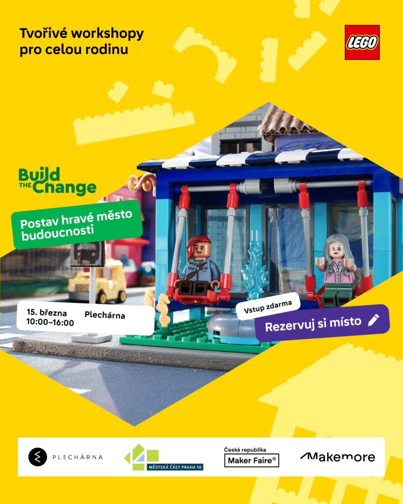 Postav hravý Čerňák – vezměte děti a pojďte s nimi tvořit