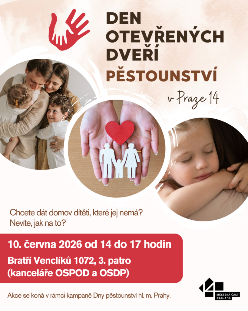 Den otevřených dveří pěstounství v Praze 14