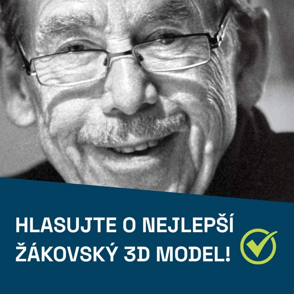Letošní hlasování o nejlepší žákovský 3D model je tady!