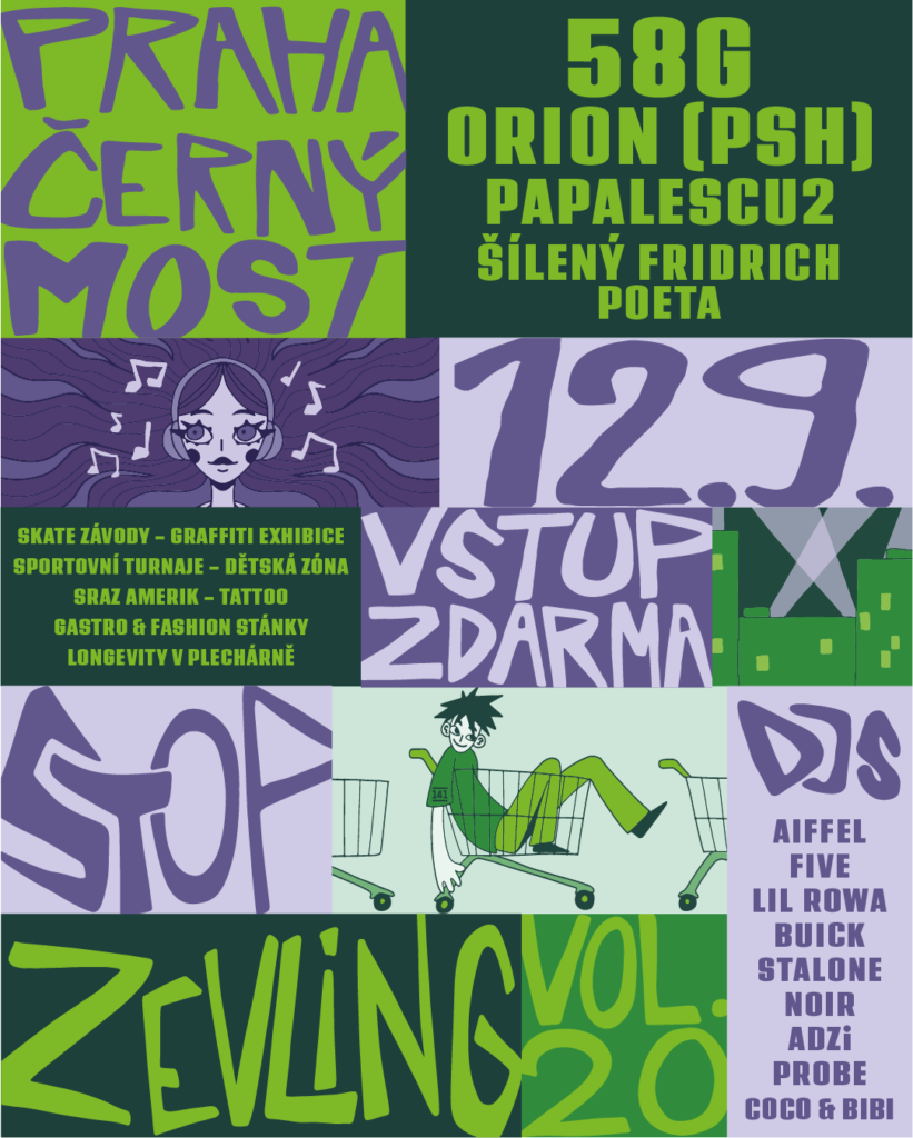 Festival Stop Zevling zve na Plechárnu. Už po dvacáté