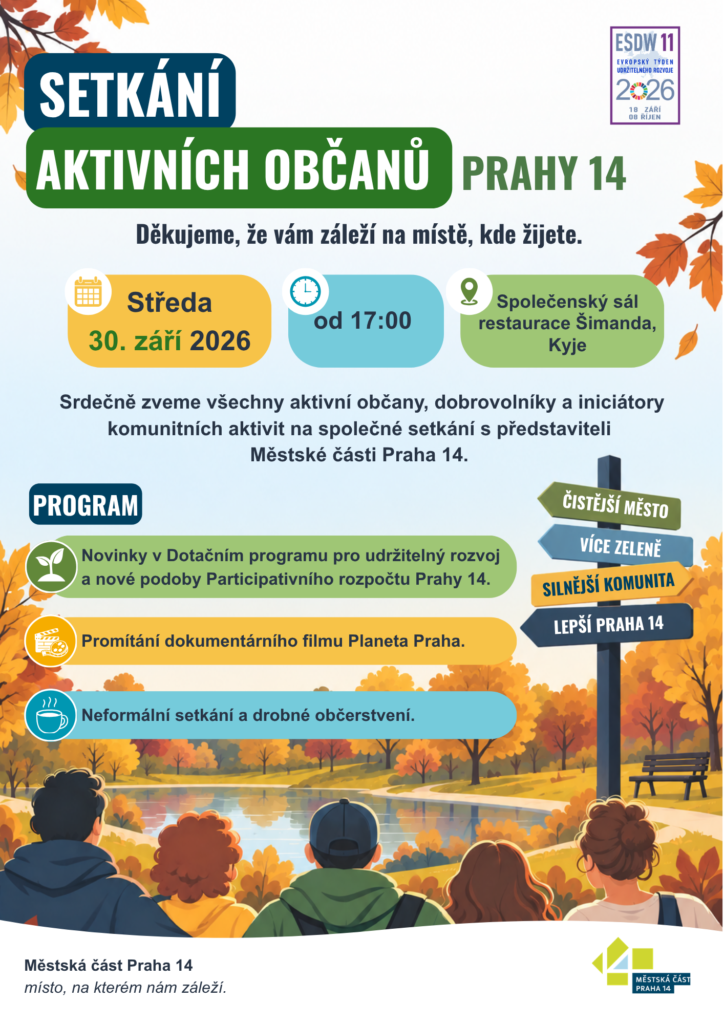 Setkání aktivních občanů Prahy 14