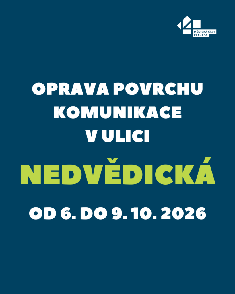 Oprava povrchu ulice Nedvědická