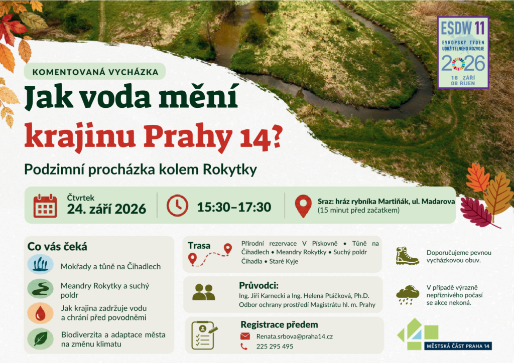 Poznejte podzimní Prahu 14 z jiné perspektivy!