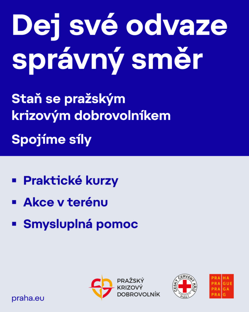 Praha buduje síť krizových dobrovolníků. Zapojit se může každý