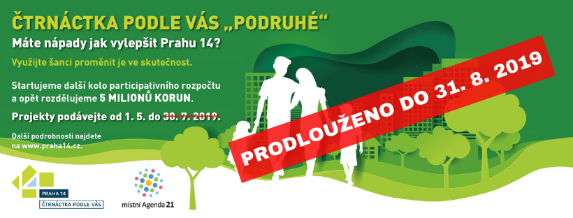 Prodlužujeme termín podávání projektů